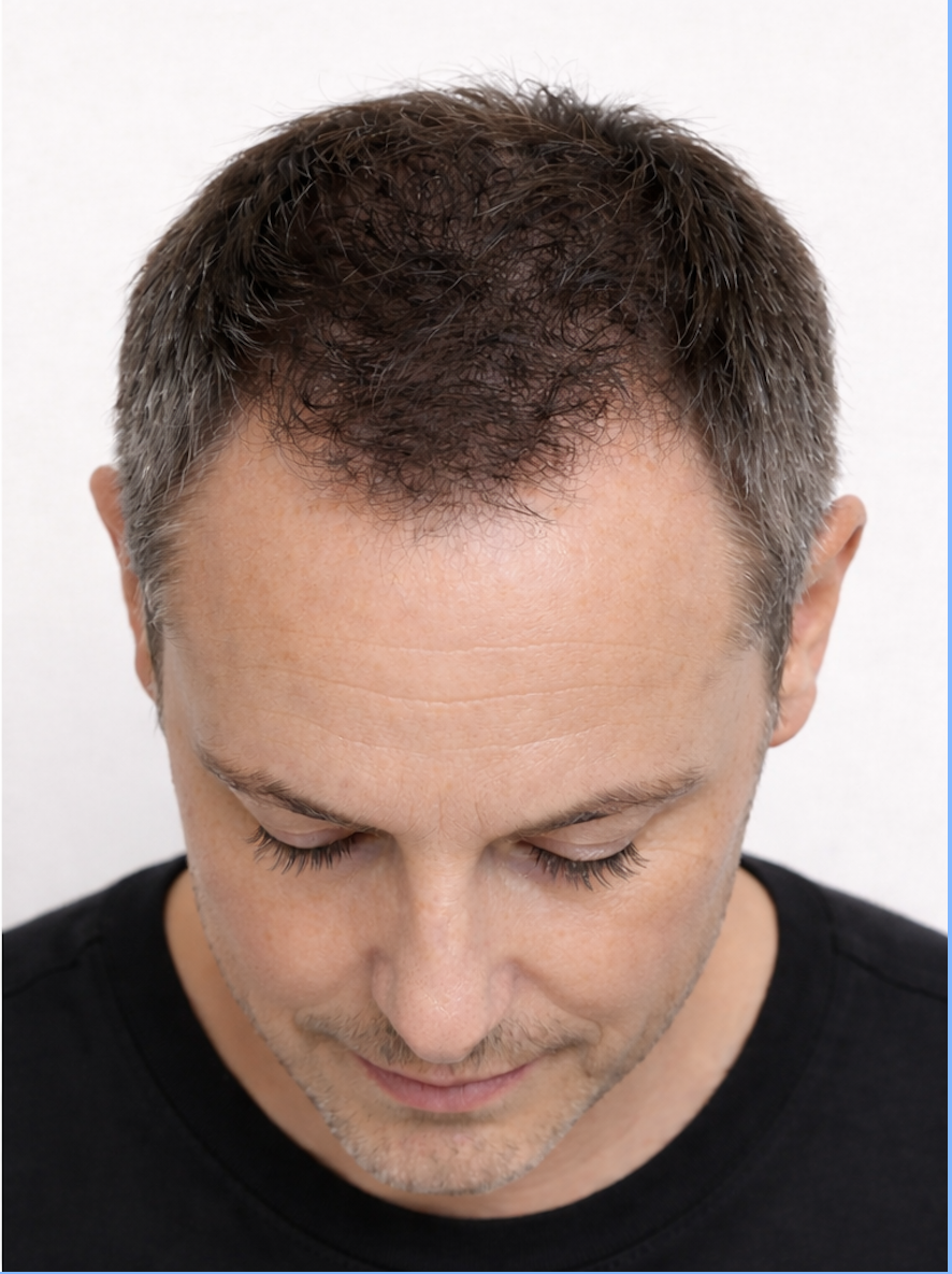 prp injections homme avant après